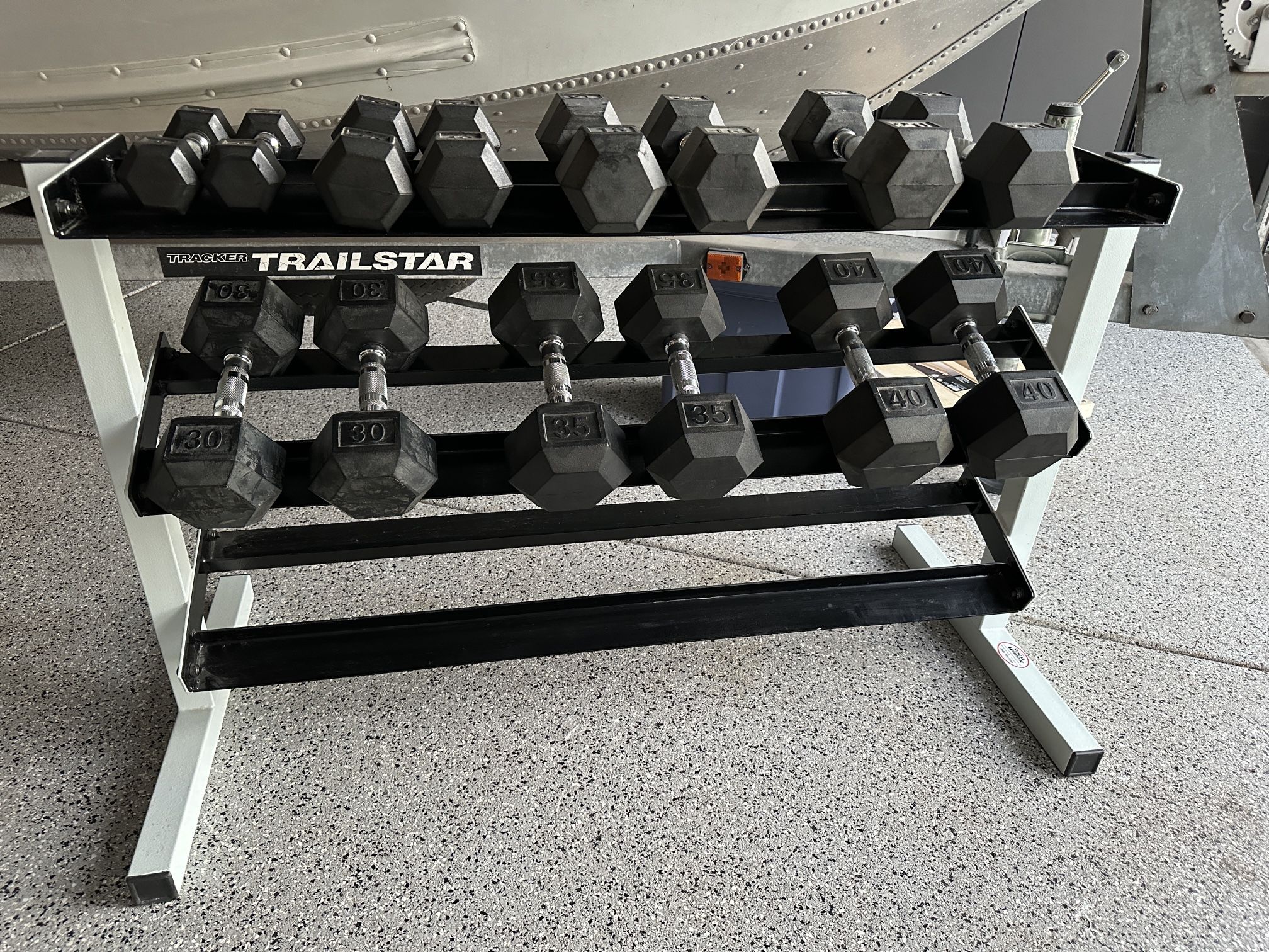 Dumbbell Set With Rack