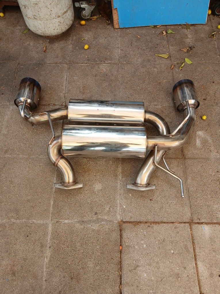 MXP SP PERFORMANCE TRUE DUAL STAINLESS EXHAUST FOR NISSAN 370Z!!! 475$