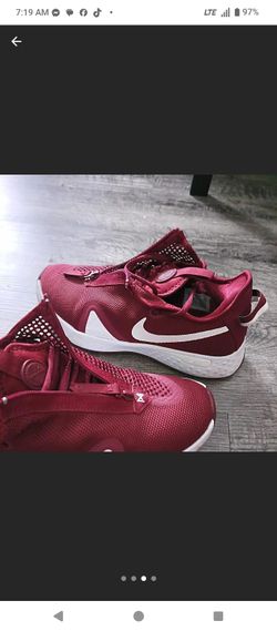 Nike Sneakers Crimson Red Low-Top