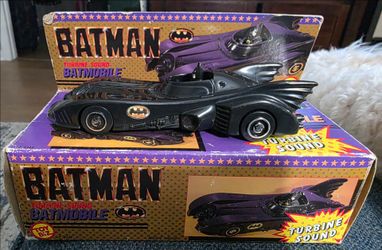 Batman Turbine Sound Batmobile Toybiz 1989