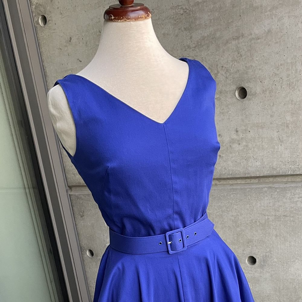 Size Small Pinup Couture Havana Nights Midnight Blue Dress