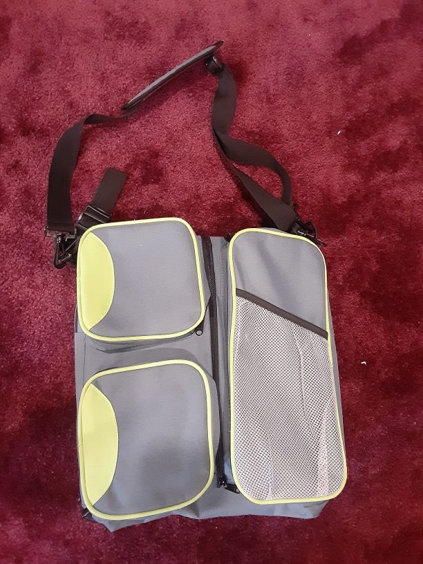 portable bed and diaper bag