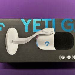 Logitech G Yeti GX Gaming Microphone  (Like New)
