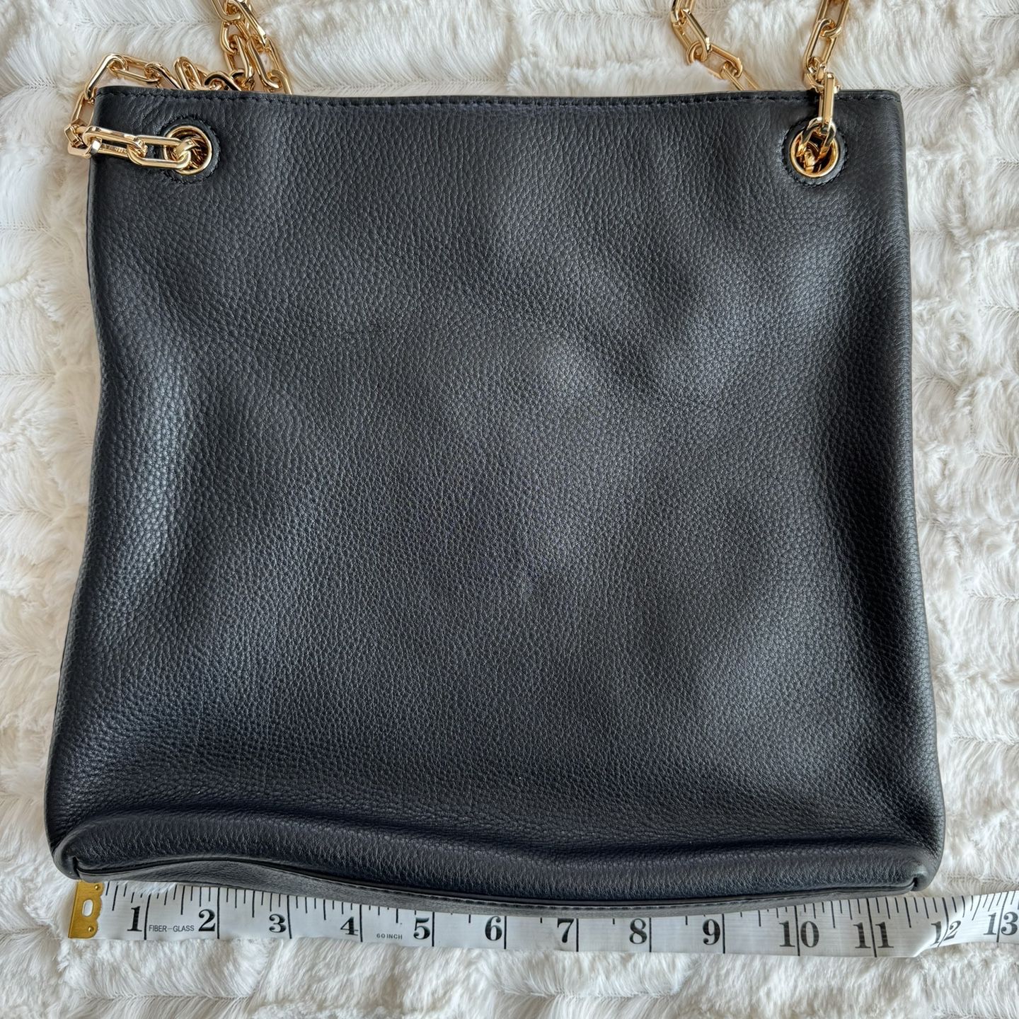 Tory Burch Marsden Black Leather Shoulder Bag