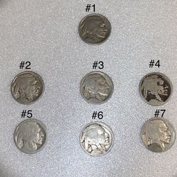 Indian Head/Buffalo Copper Nickels 