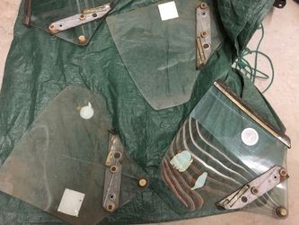 1970-72 Chevelle rear/side window glass good shape (2 sets) $180