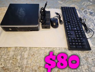 HP Elite 8300 Ultra-Slim Desktop PC – i5 / 8GB RAM / SSD – Keyboard & Mouse