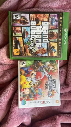 GTA V Xbox One & Super Smash Bros 3DS Bundle