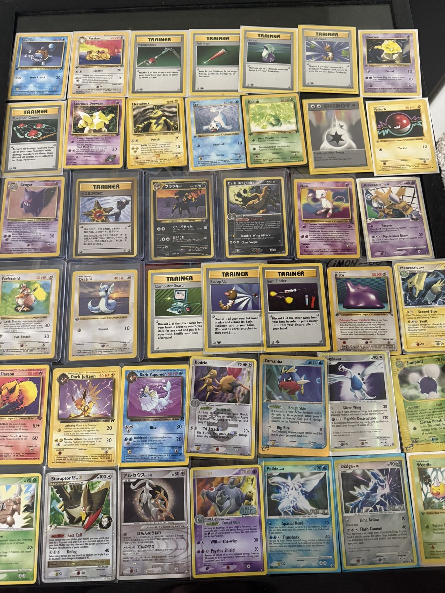 Vintage Pokemon Cards 1st Edition, Base Set, Jungle