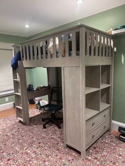 Pottery barn loft bed