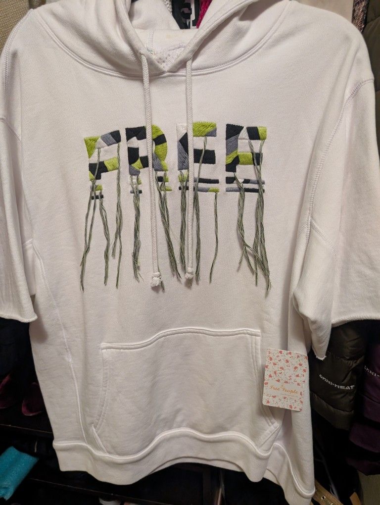 Free People Sweatshirt NWT LARGE 