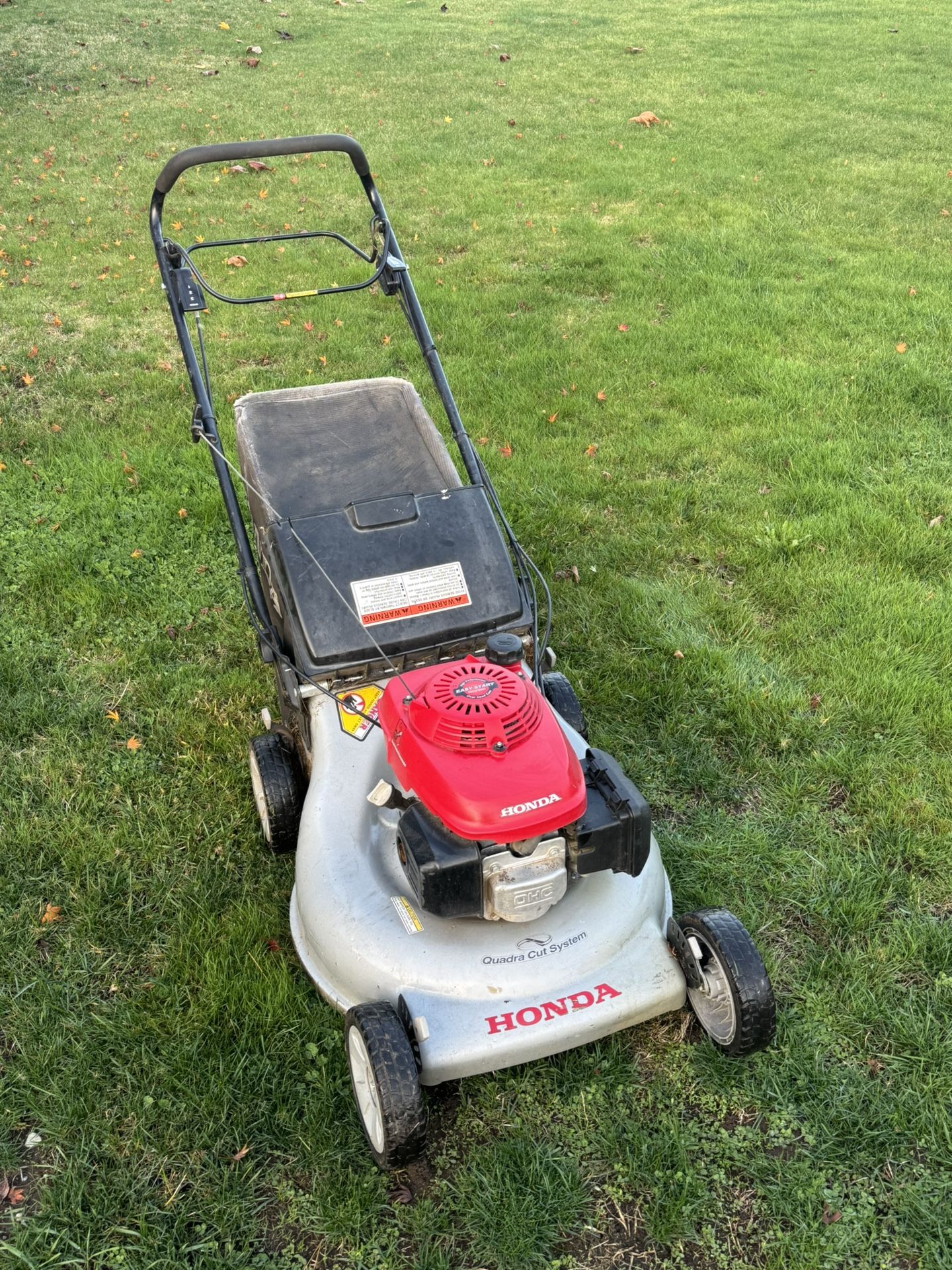 Honda half-commercial mower