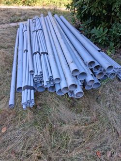 1" 4" pvc conduit
