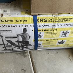 GOLD'S GYM XRS 20 Olympic Bench