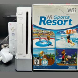 Nintendo Wii Resort Bundle Console
