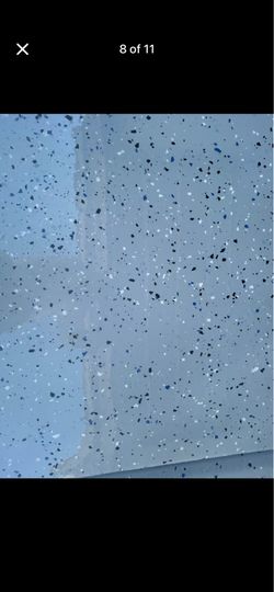 Epoxy garage floor coating