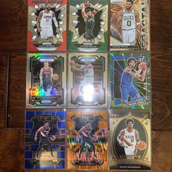 NBA card lot(Lot of 9)