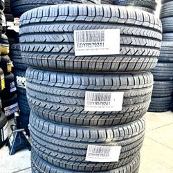 215/55/17 Goodyear New Tires Installed And Balanced Included 