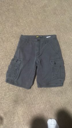 Lee grey cargo shorts