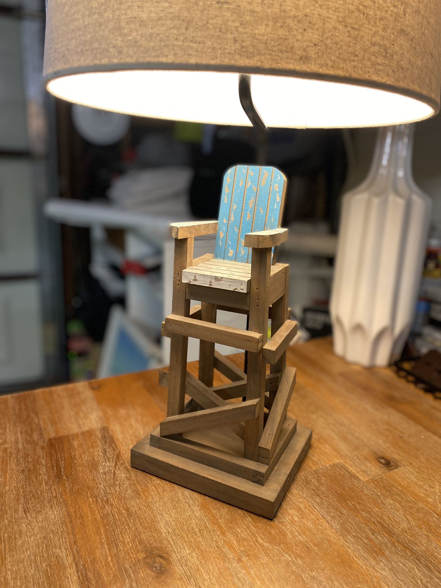 Lifeguard Chair Lamp
