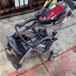 Graco Stroller/ Cariola With Car Seat