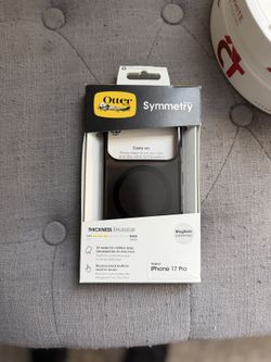 OtterBox Symmetry Series Case with MagSafe for iPhone 17 Pro - Black - Brand New in Box