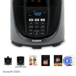 Nuwave Duet Pressure Air Fryer Grill