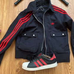 Adidas Jacket & Shoe