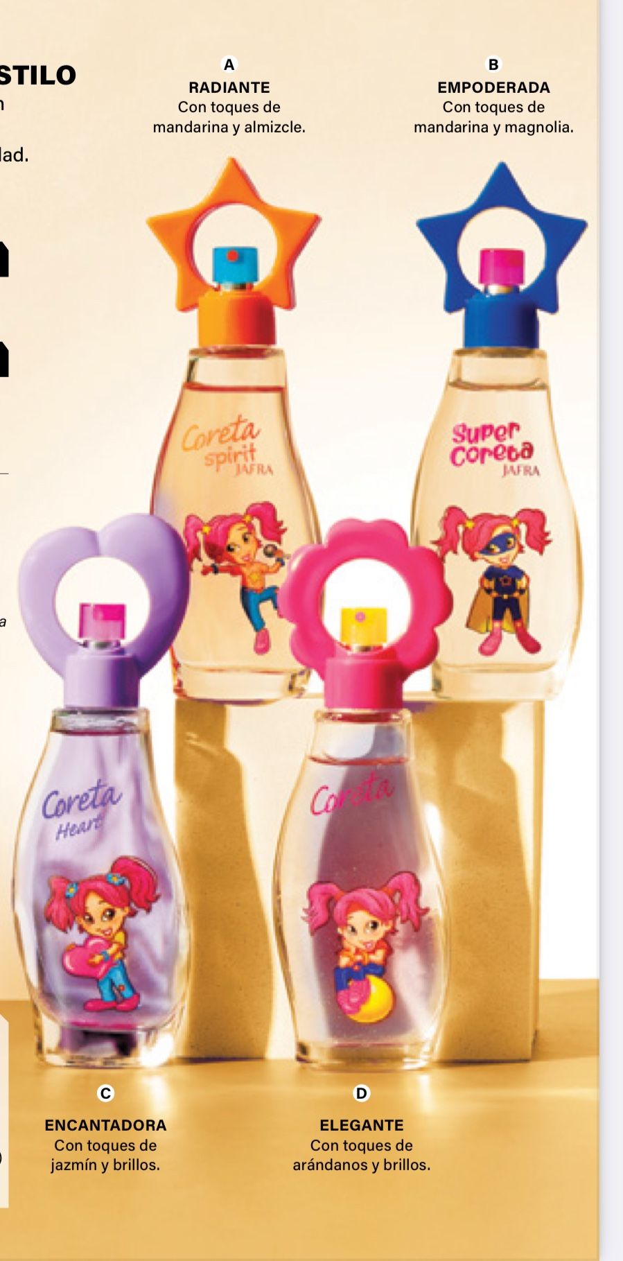 Jafra Coreta Skid Perfume Para Ninos