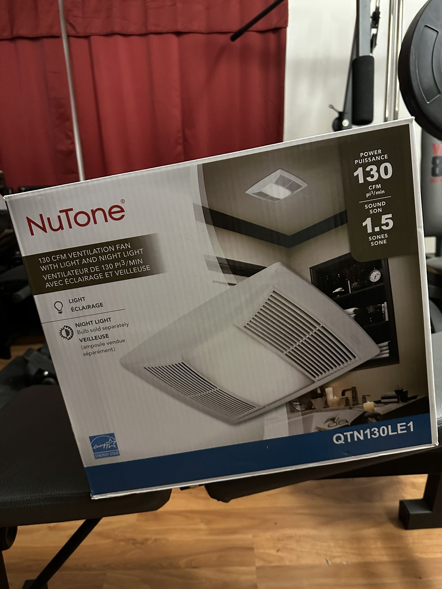 Nutone Large exhaust fan with light - $150