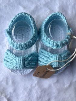 Crochet Baby Sandals