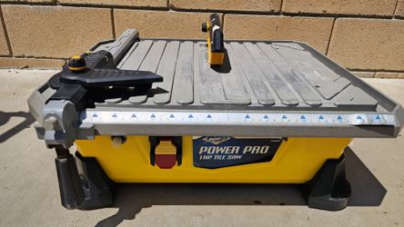 QEP 22900Q Power 1 HP Pro Tile Wet Saw, 7-Inch