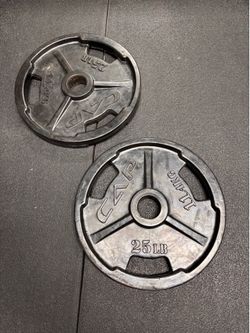 CAP 2” Rubber 25lb Plates