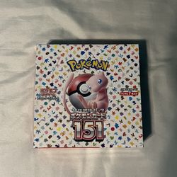 japanese 151 booster box msrp Pokemon 151 Booster Box Factory Sealed Case main image 1