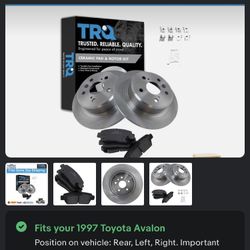 1997 Toyota Avalon XL Parts