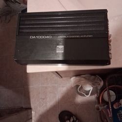 DA 10004D Digital 4 Channel Amplifier