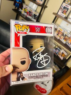 Randy Orton Signed Funko Pop