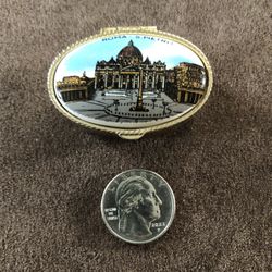 Vintage Italian Pill Box-See Pictures For Wear