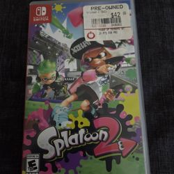 Splatoon 2 Nintendo Switch Complete In Box