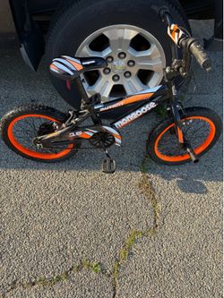 16” Mongoose Bike with Pegs