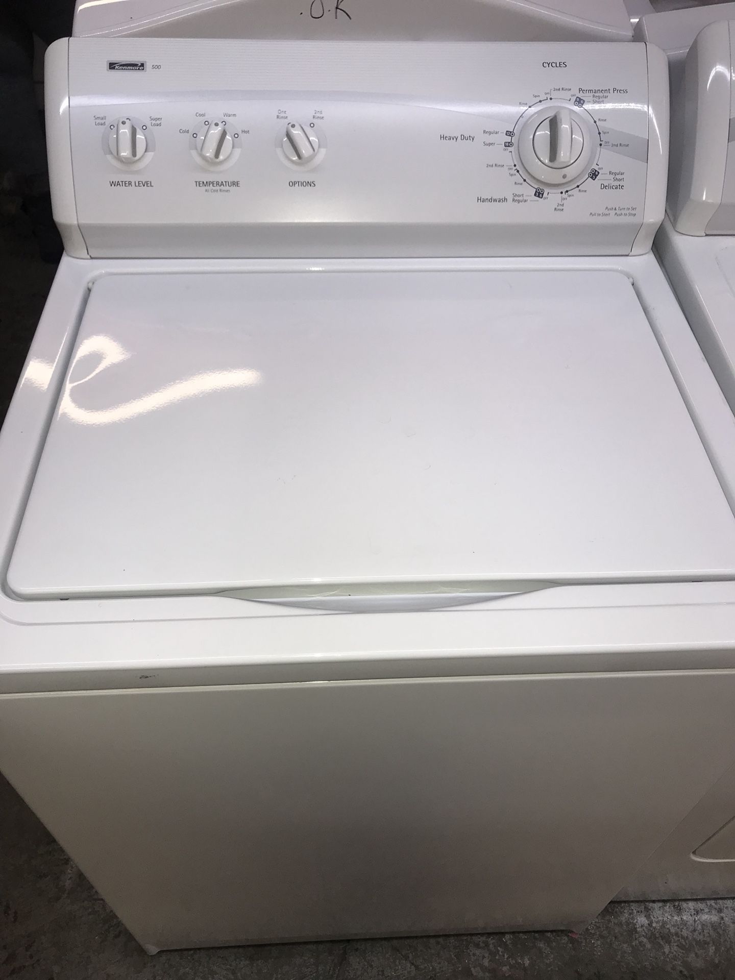 Kenmore washer and dryer Electric