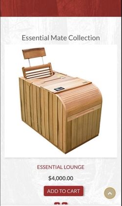 Sit down Sauna