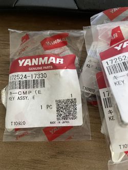 Yanmar Ignition Key part No.172(contact info removed)0