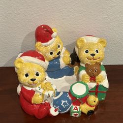 Vintage Wee Crafts Accents Unlimited Christmas Trio