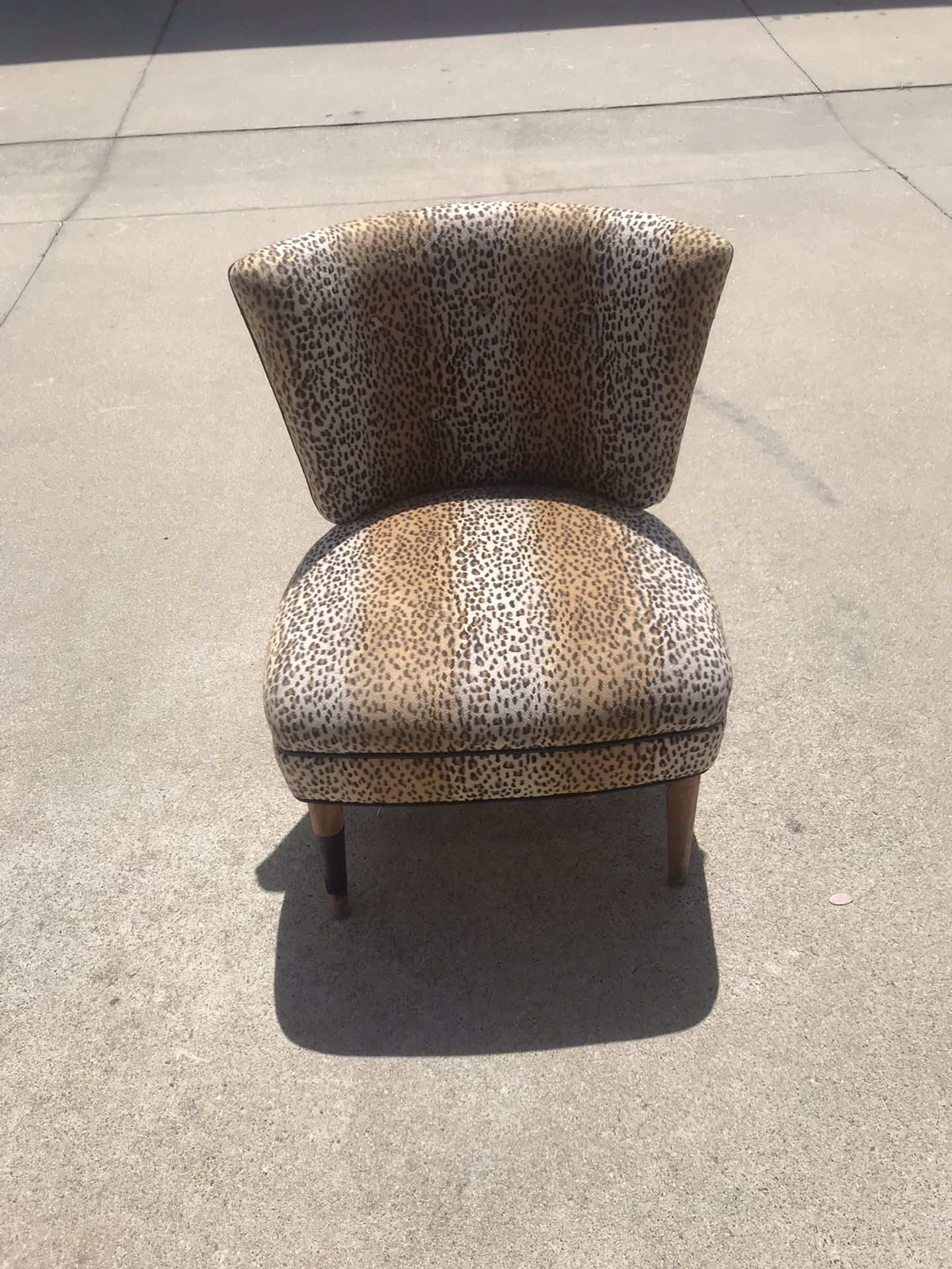 Leopard Chairs/ Antique