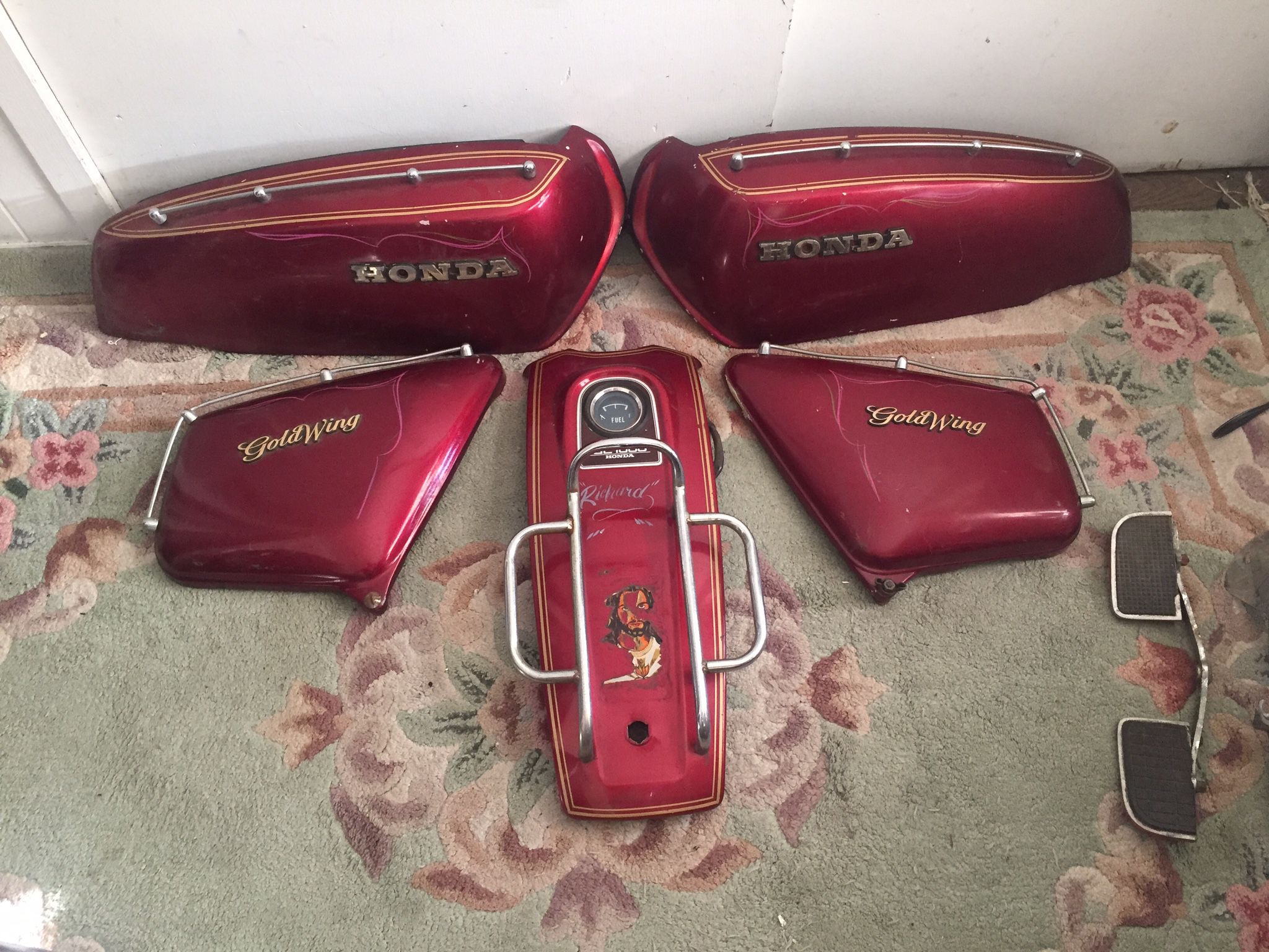 Gl 1000 Honda Gas Tank And Covers 