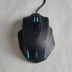 E-YOOSO Wired Gaming Mouse – 12400 DPI, Adjustable Weights, RGB, 11 Programmable Buttons