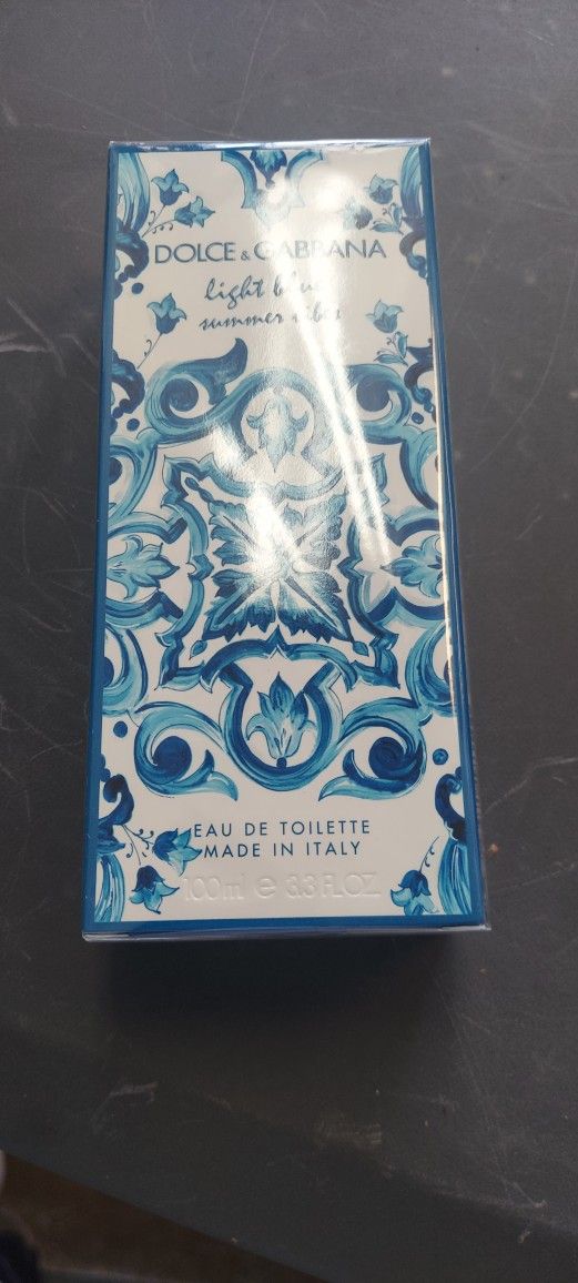 Dolce And Gabbana Light Blue Summer Vibes Ladies Perfume, New Unopened Box 