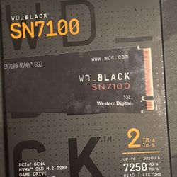 WD Black sn7100 2tb