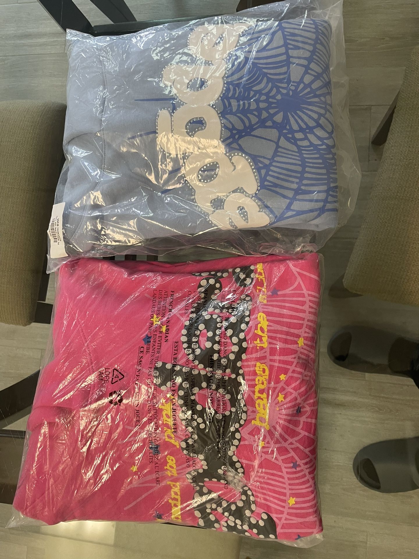 2 Spider Hoodies Read Description